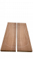 Preview: Body Khaya Mahagoni, 36mm, 2-tlg. bookmatched
